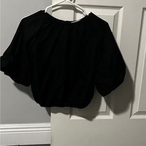 H&M Black Blouse S